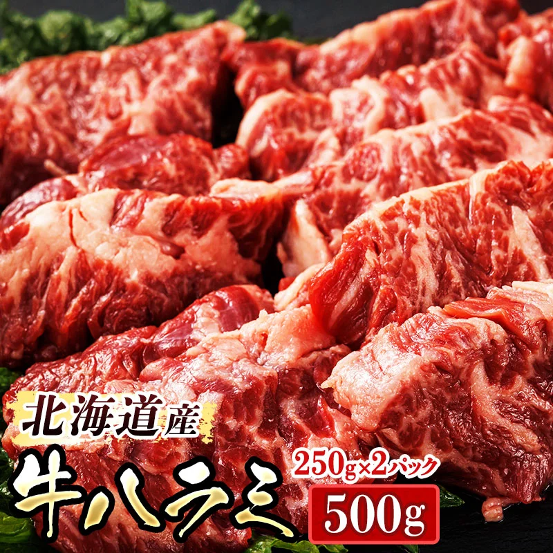 焼肉食材専門店トリプリしおた「北海道産 牛ハラミ」(250g×2パック)