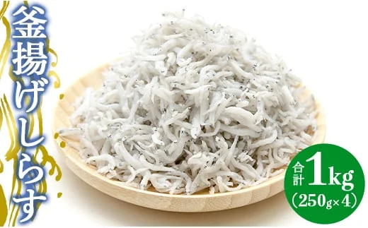 土佐名産 釜揚しらす600g(200g×3)