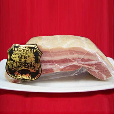 鈴鹿産さくらポーク 手造りベーコンブロック (約600g)