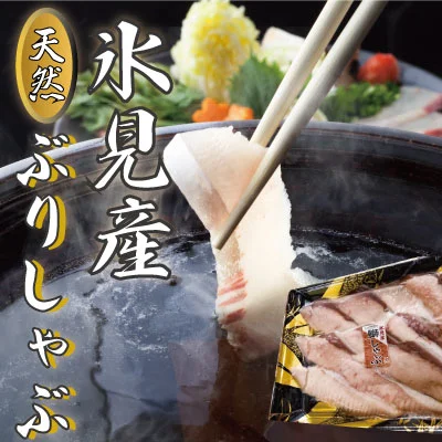 [数量限定][寒ぶり]天然!氷見産 ぶり しゃぶしゃぶ 用 220g [冷凍] 