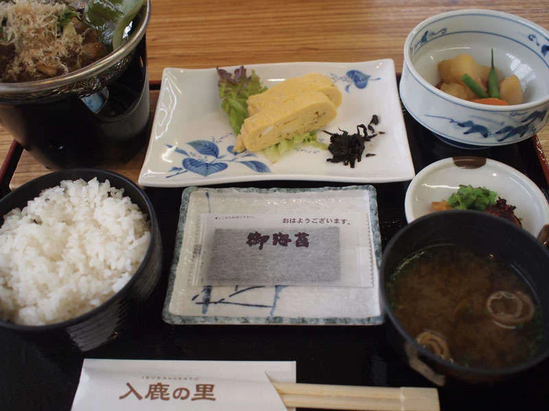 入鹿の里MUSICAの朝食