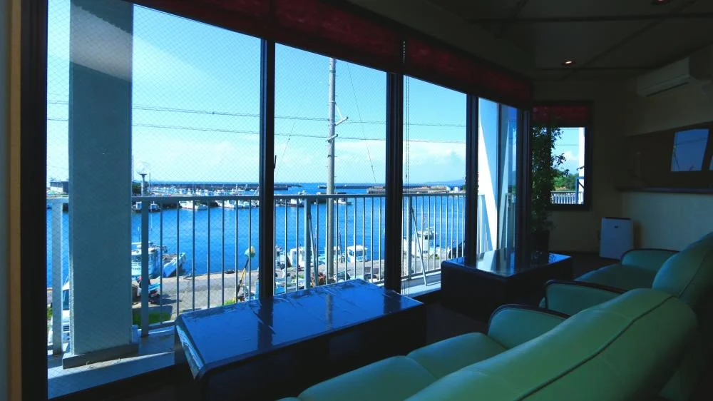 日間賀島　オーシャンビューホテル晴快荘からの絶景・眺望