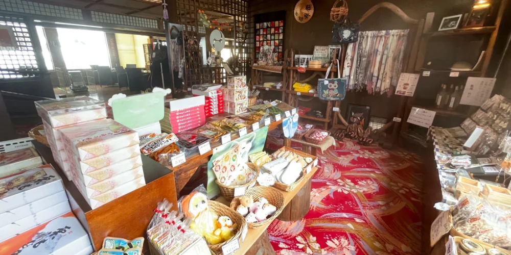 小安峡温泉 旅館 多郎兵衛のお土産店