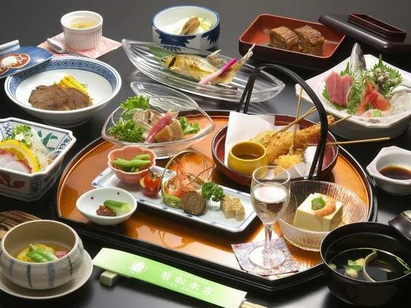 成田山門前 旅館 若松本店の夕食