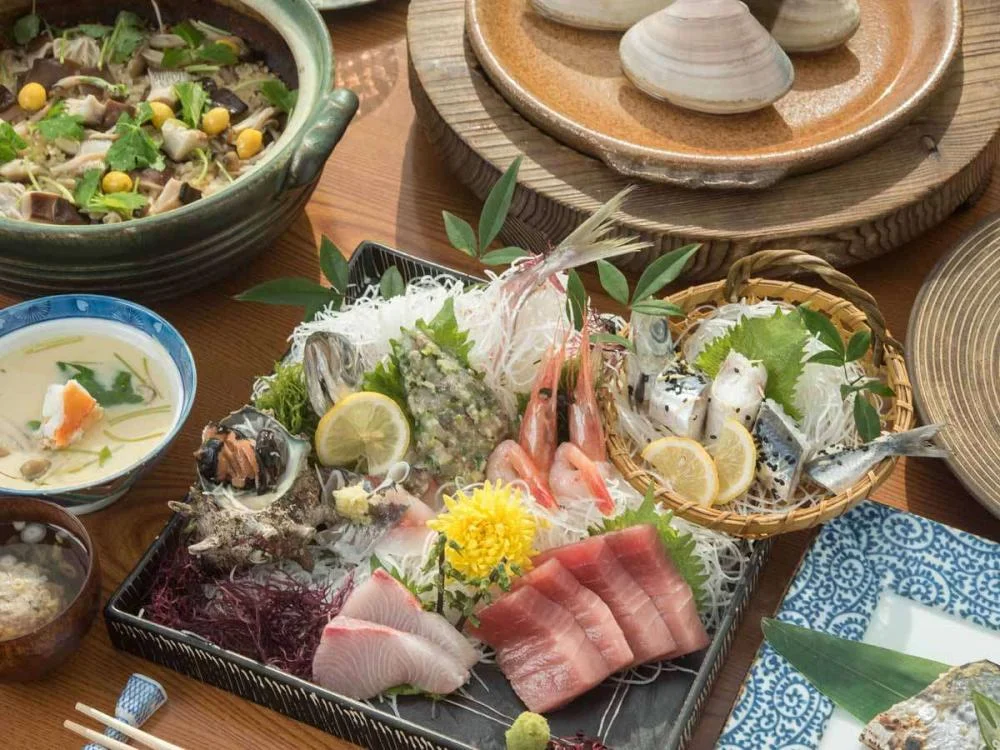 料理の宿 ニュー太洋の夕食