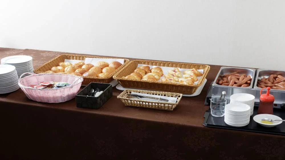 センターホテル成田1の朝食のパン