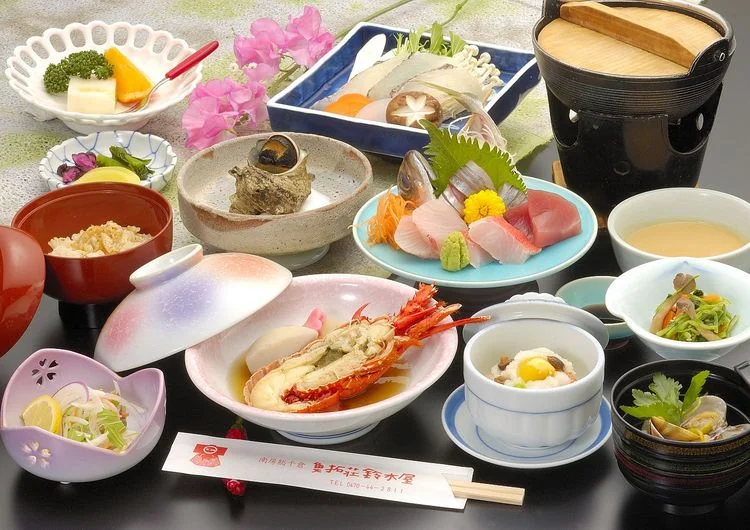 お魚料理の宿 魚拓荘 鈴木屋の夕食