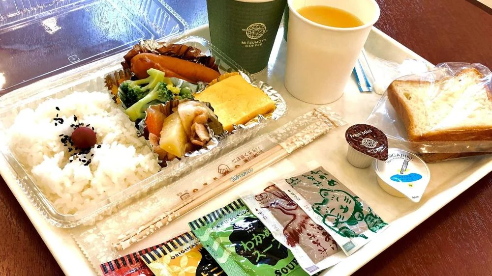 東横イン北九州空港の朝食