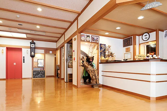 旅館ひのえまたのロビー