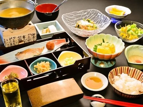 【源泉かけ流しの宿】会津芦ノ牧温泉 不動館小谷の湯 朝食