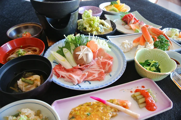 会津アストリアホテルの夕食
