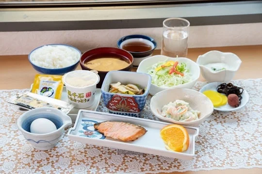相馬ステーションホテルの朝食