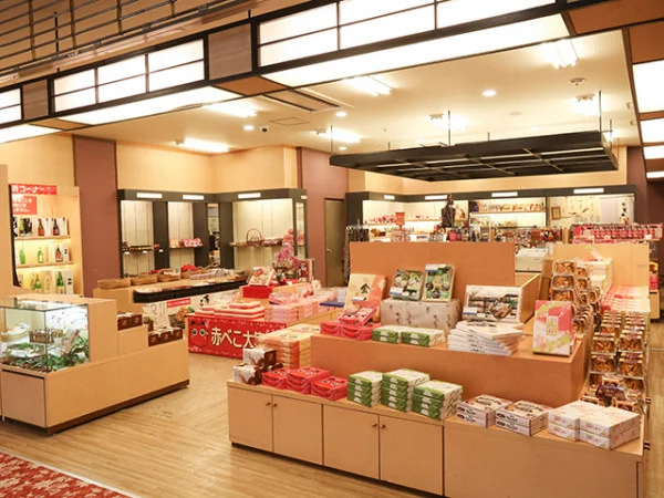 東山温泉　東山パークホテル新風月のお土産店