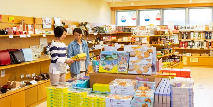 休暇村　裏磐梯のお土産店