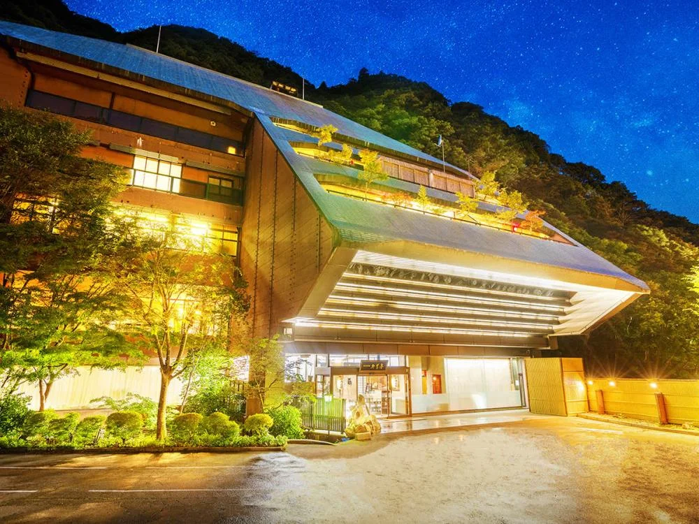 会津東山温泉 今昔亭(こんじゃくてい) 外観