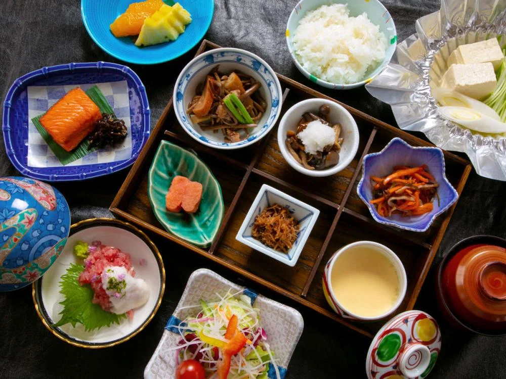 磐梯熱海温泉 四季彩 一力 朝食