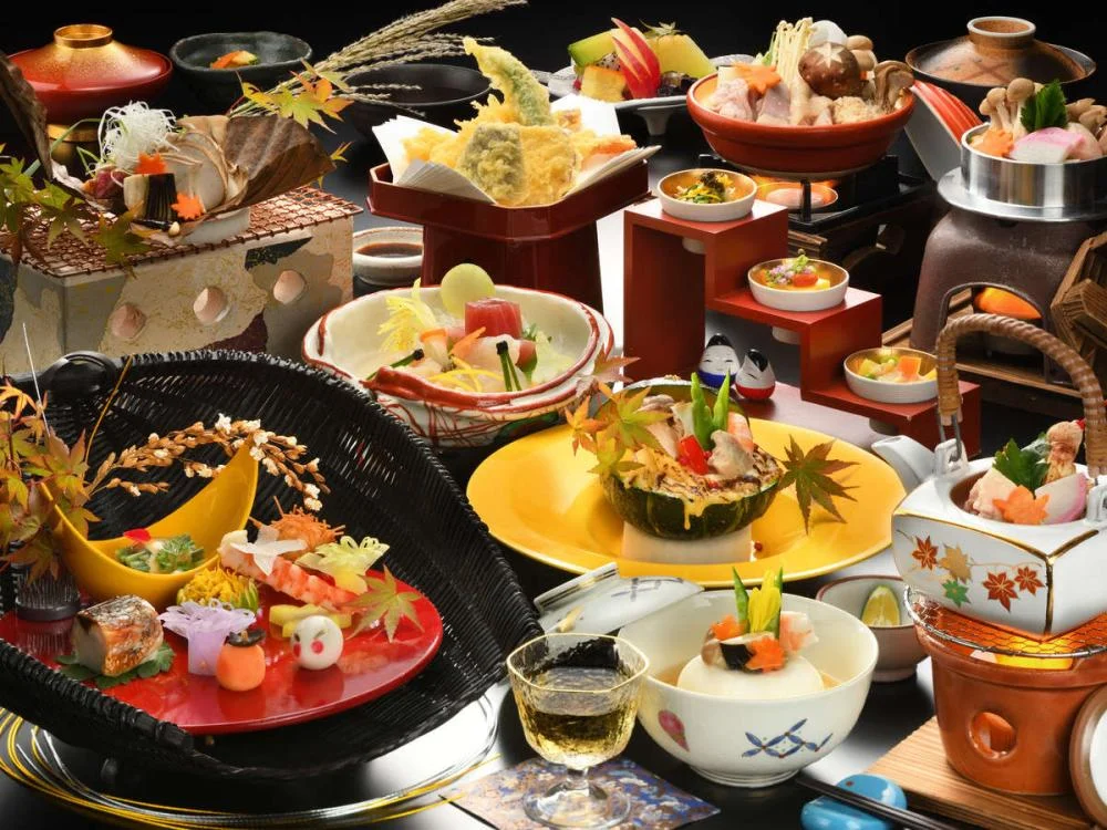 磐梯熱海温泉　萩姫の湯　栄楽館の夕食
