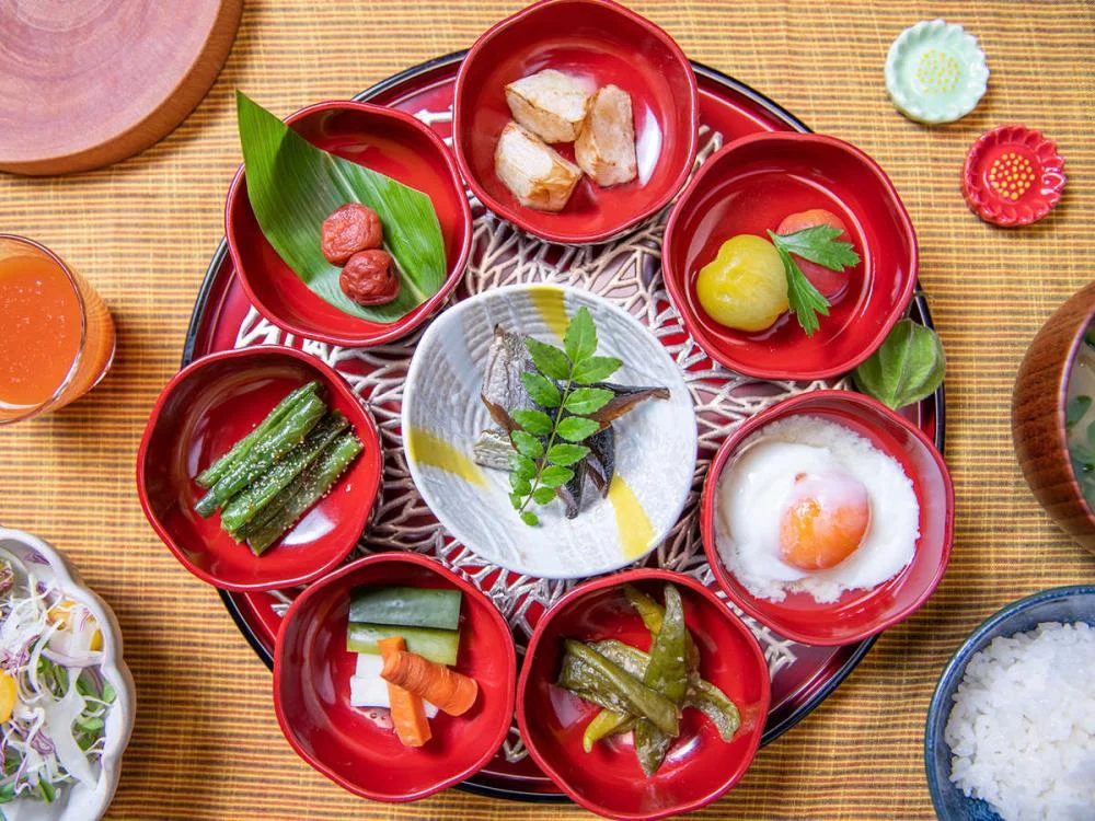 熱塩温泉　帰郷のお宿　ふじやの朝食