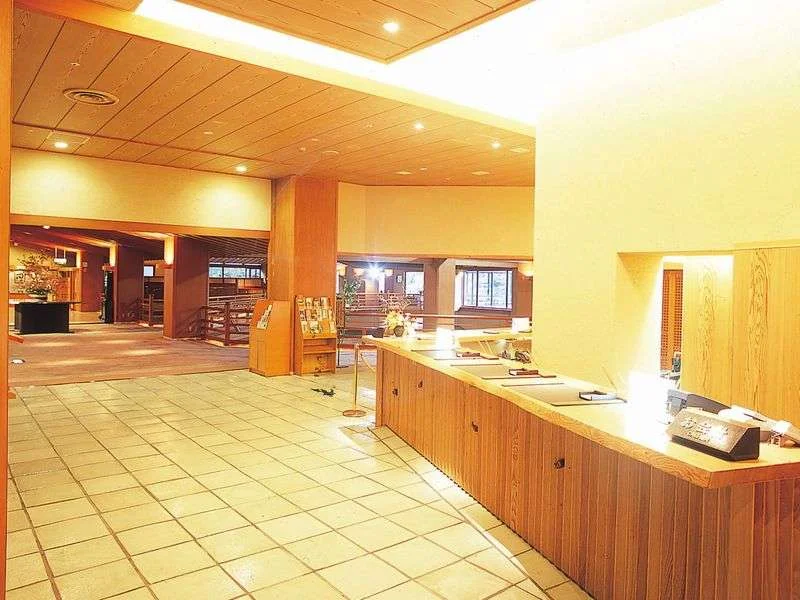 会津芦ノ牧温泉 大川荘 ロビー