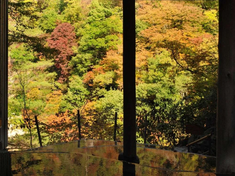 会津芦ノ牧温泉 大川荘 絶景