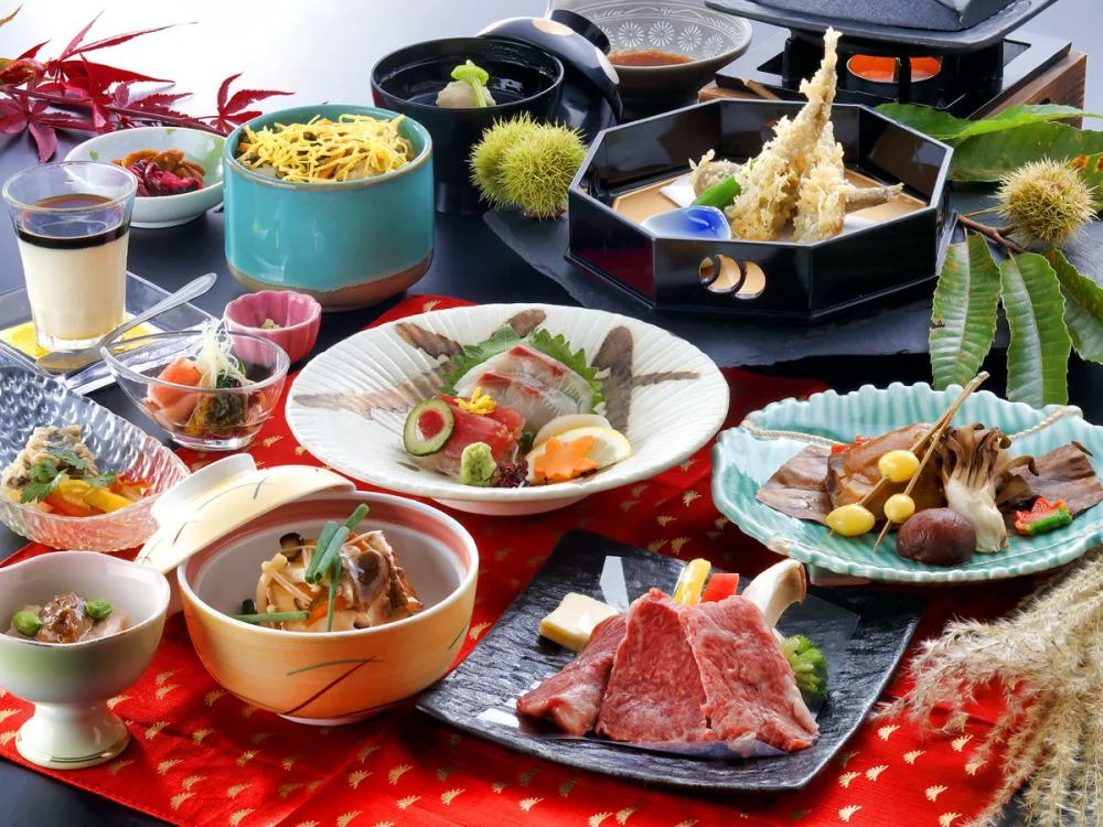 いわき湯本温泉　ホテルパームスプリング 夕食☆