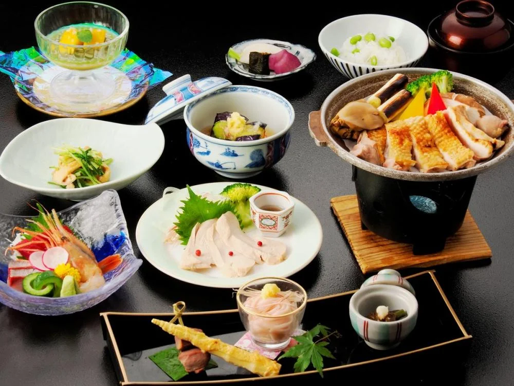 高湯温泉　旅館　玉子湯の夕食