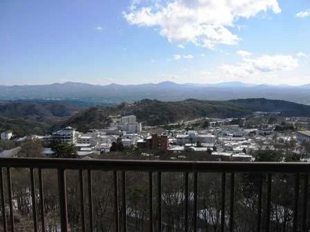 岳温泉　ながめの館　光雲閣からの絶景・眺望