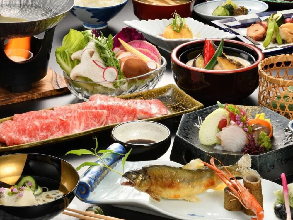 会津芦ノ牧温泉 丸峰別館 川音 夕食