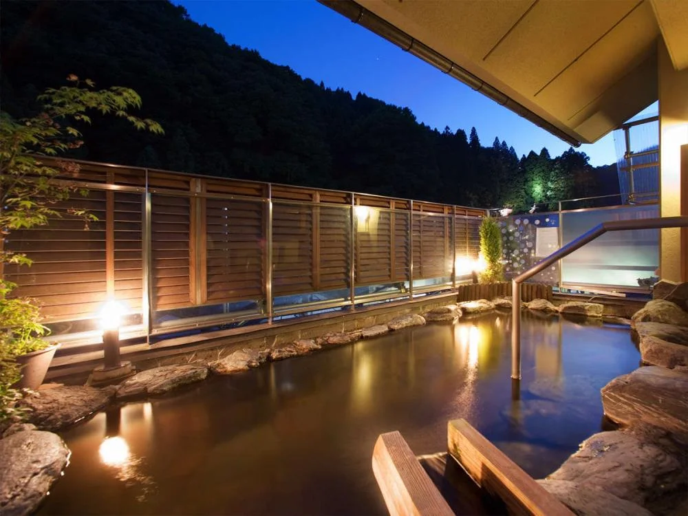 土湯温泉 自噴泉の宿 ニュー扇屋 大浴場☆