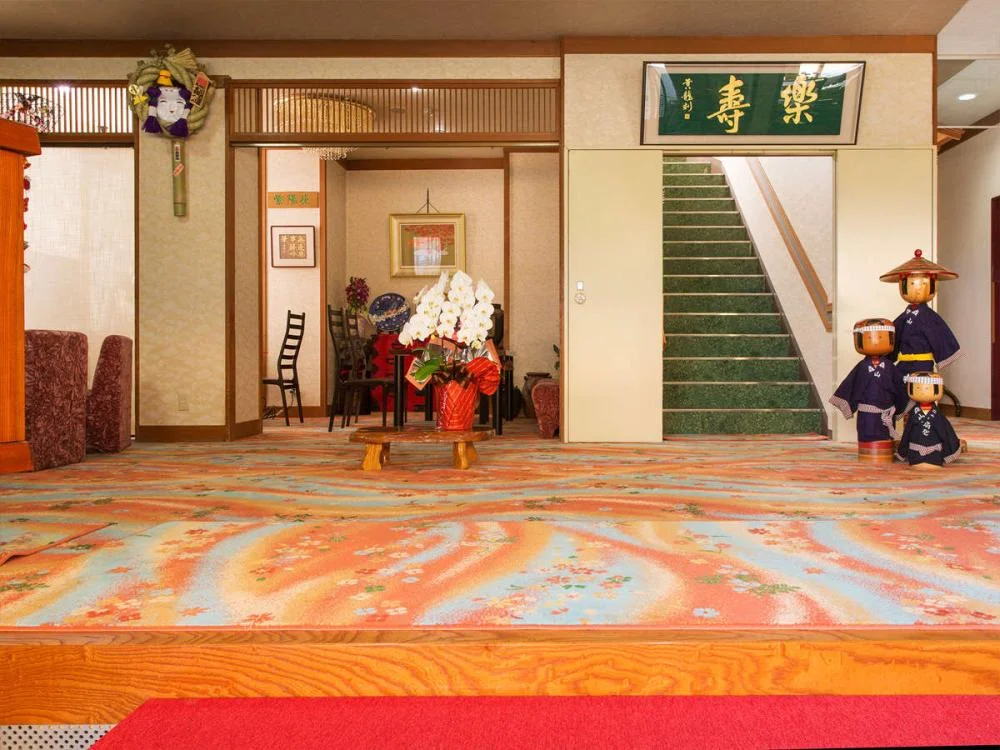 土湯温泉 自噴泉の宿 ニュー扇屋 ロビー