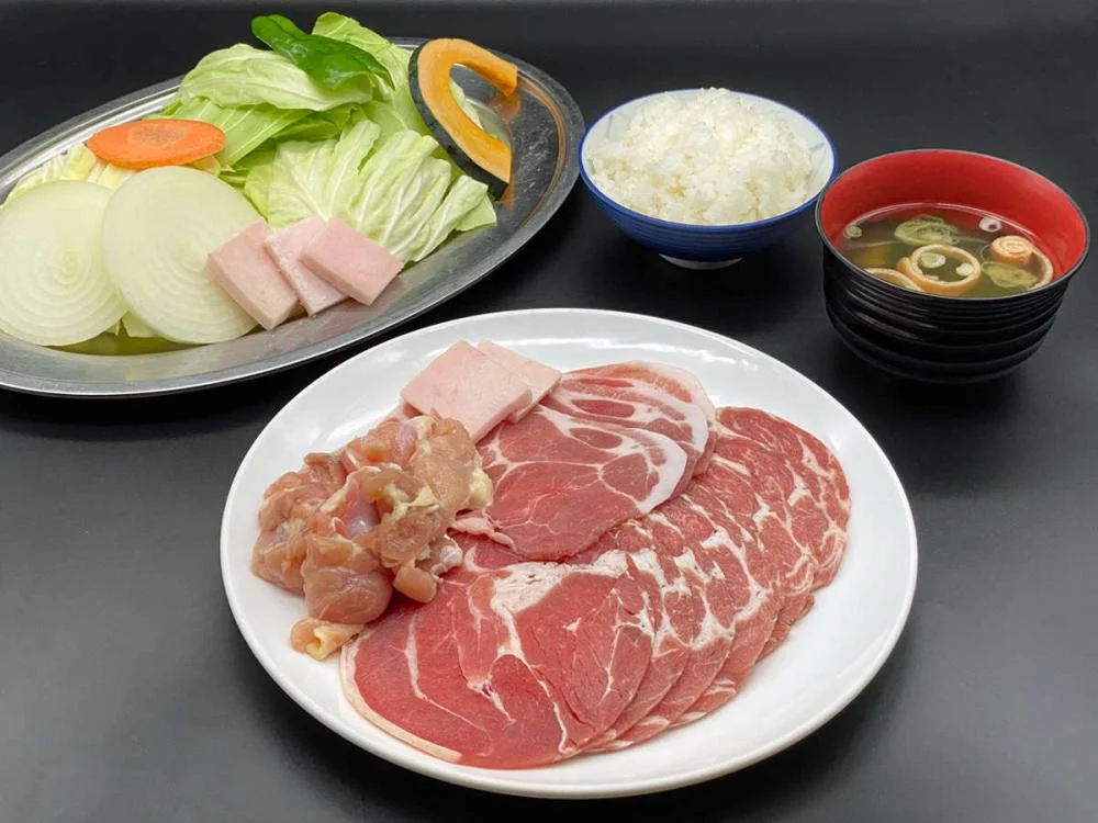なりた温泉の夕食