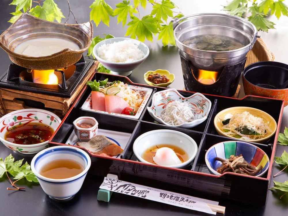 野地温泉ホテルの朝食