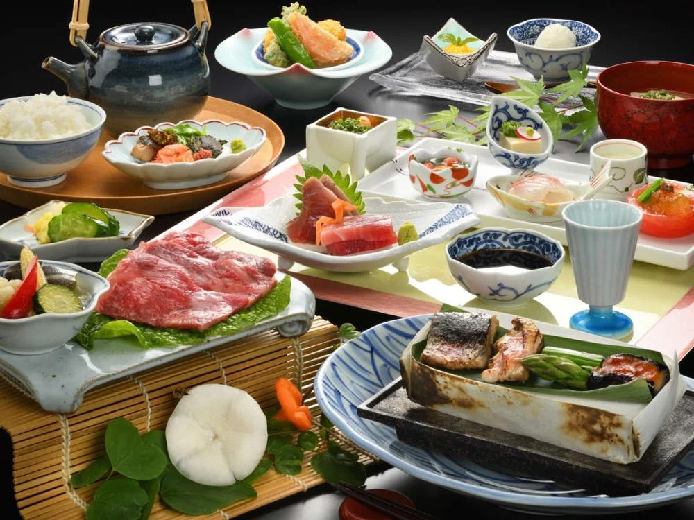 磐梯熱海温泉　五の香を感じる宿　浅香荘の夕食