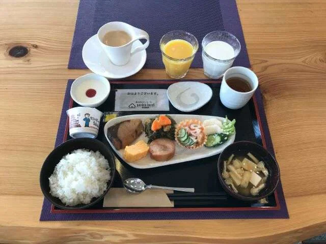 ガーデンホテル喜多方の朝食