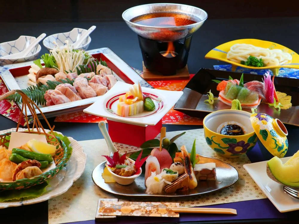 奥会津からむしの里 源泉掛け流し温泉しらかば荘 夕食