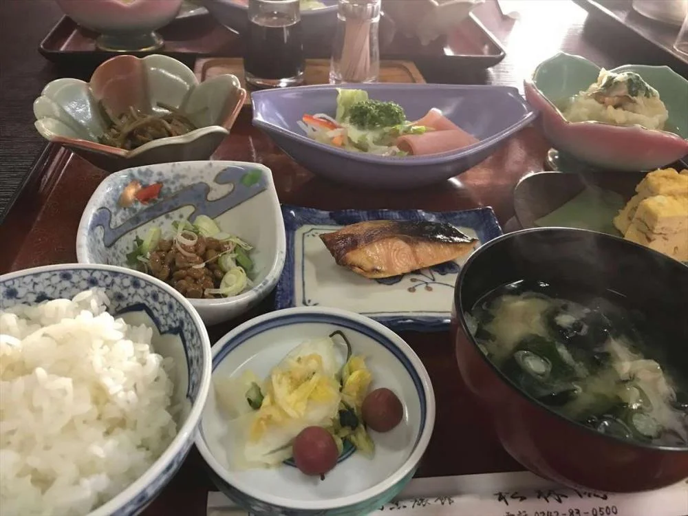 割烹旅館　松林閣の朝食