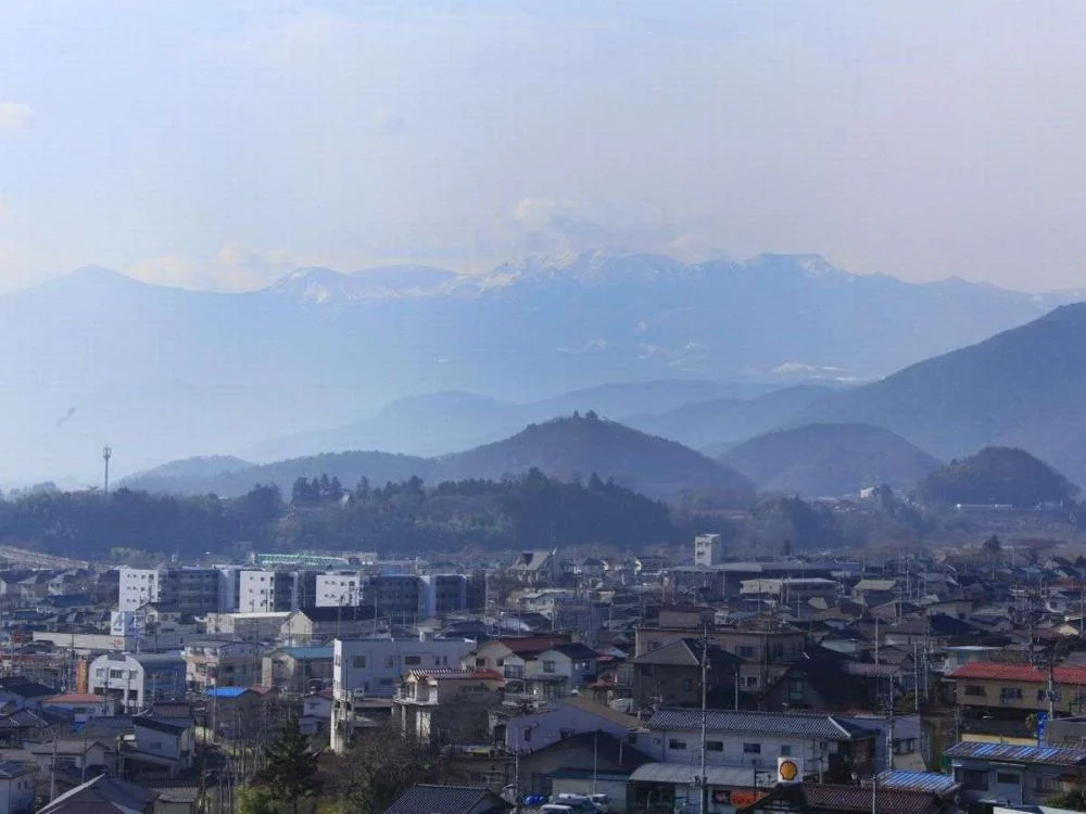 飯坂温泉　展望露天風呂の宿　湯乃家からの絶景・眺望