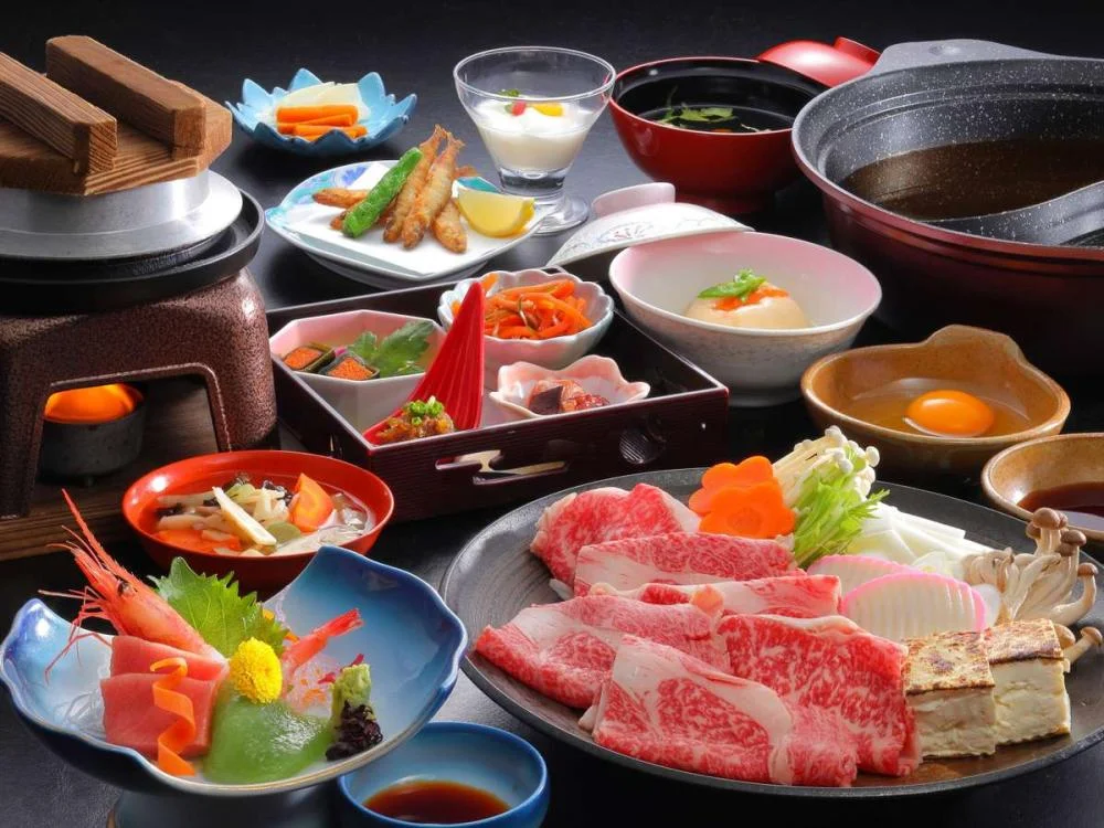 磐梯名湯リゾート　ボナリの森の夕食