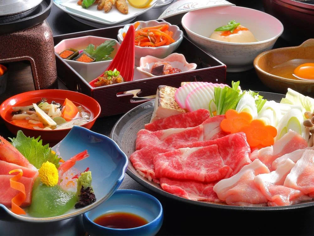 磐梯名湯リゾート　ボナリの森の夕食