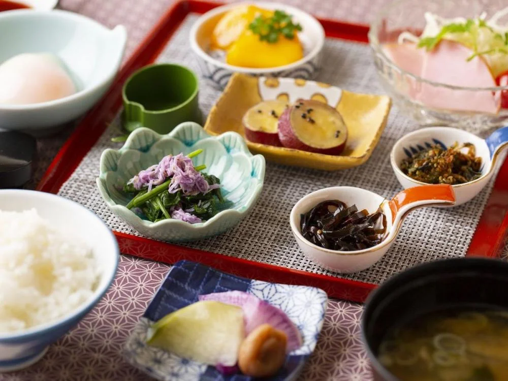 熱塩温泉　帰郷のお宿　ふじやの朝食