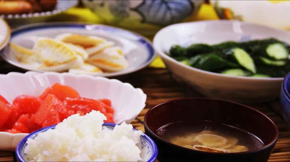旅館　やまとの朝食