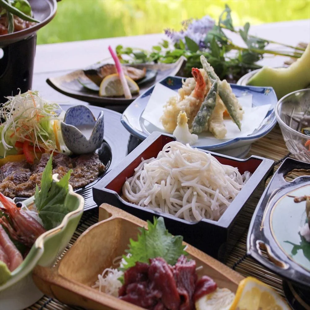 割烹旅館　松林閣の夕食