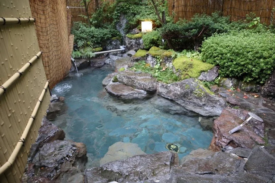 二岐温泉　旅館　ふじやの大浴場