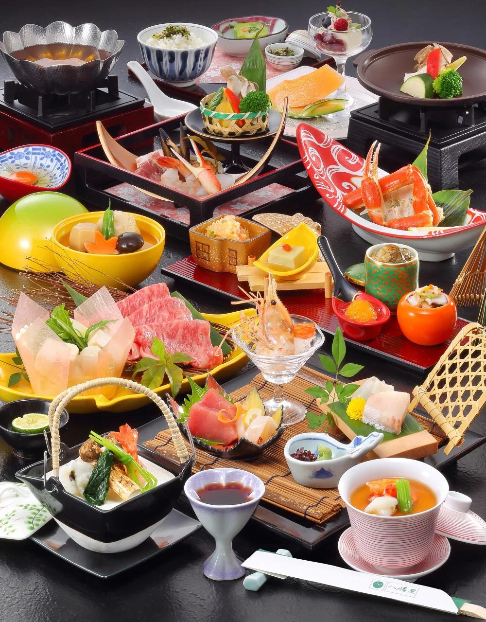 母畑温泉 八幡屋 夕食