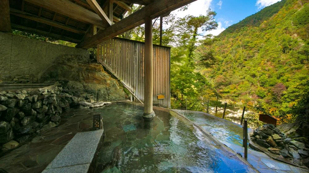 会津芦ノ牧温泉 大川荘 大浴場