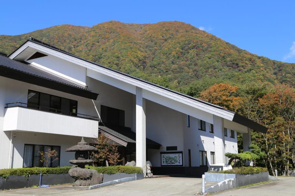 OYO旅館 こぼうしの湯 洗心亭 会津湯野上温泉 外観