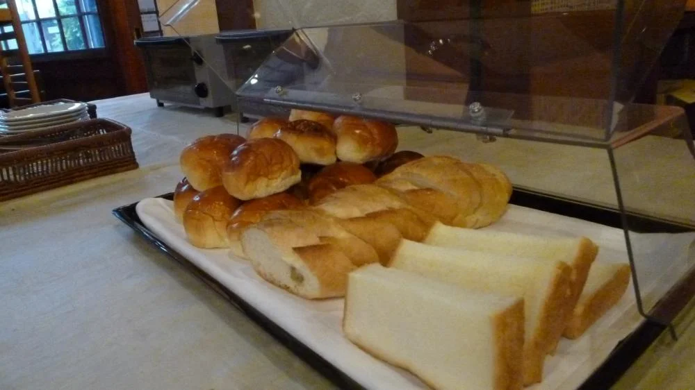 スターホテル郡山の朝食のパン