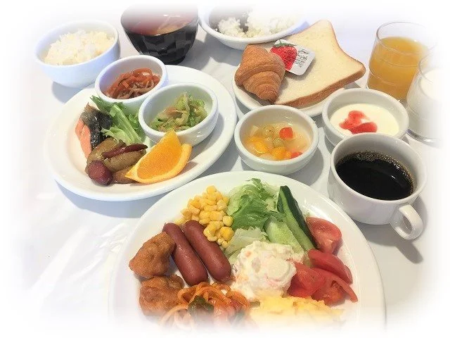 ホテルアルファーワンいわきの朝食