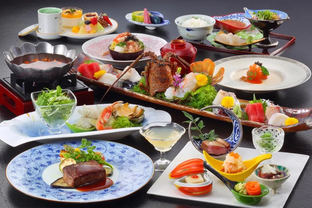母畑温泉 八幡屋 夕食☆