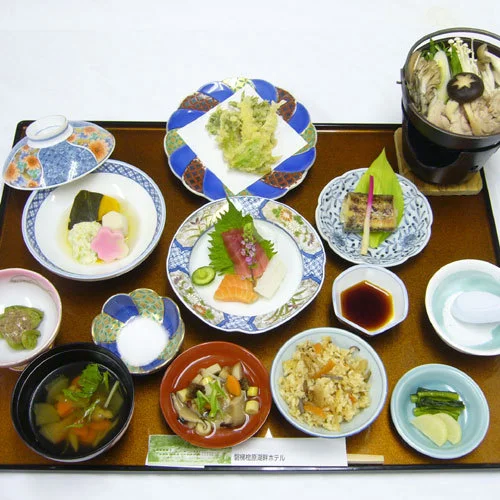 磐梯桧原湖畔ホテル 夕食